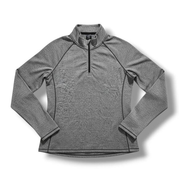Champion Sweaters - Champion Women’s Gray Quarter Zip Athletic Pullover Small
